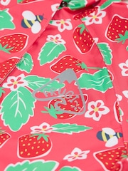 Frugi Pink Strawberry Waterproof All-in-One - Image 6 of 6