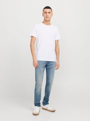 JACK & JONES Blue Mike Tapered Fit Jeans - Image 1 of 11