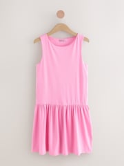 Rosa - Drop Waist Mini Jersey Dress - Imagen 5 de 7