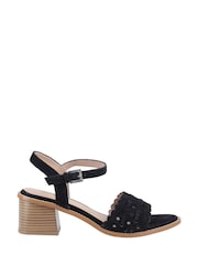 Hush Puppies Lacie Heeled Black Sandals - Image 4 of 4