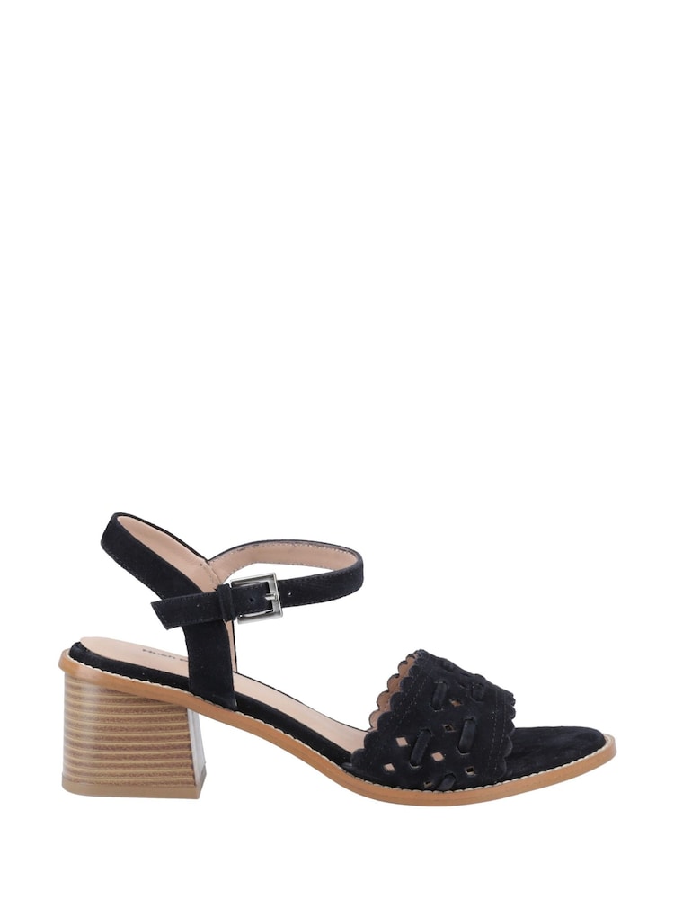 Hush Puppies Lacie Heeled Black Sandals - Image 4 of 4
