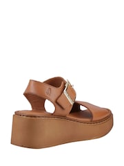 Hush Puppies Beatrix Wedge Black Sandals - Image 3 of 3