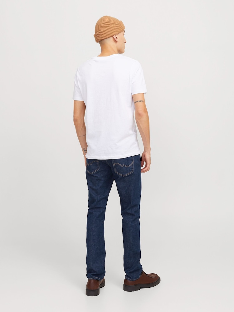 Синий - Джинсы узкого кроя Jack & Jones Glenn - Изображение 2 из 9