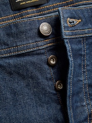 Синий - Джинсы узкого кроя Jack & Jones Glenn - Изображение 7 из 9