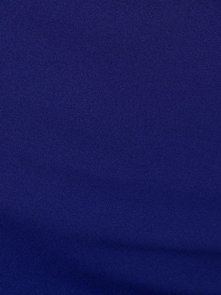 Adrianna Papell Off Shoulder Cape Dress - Image 8 of 8