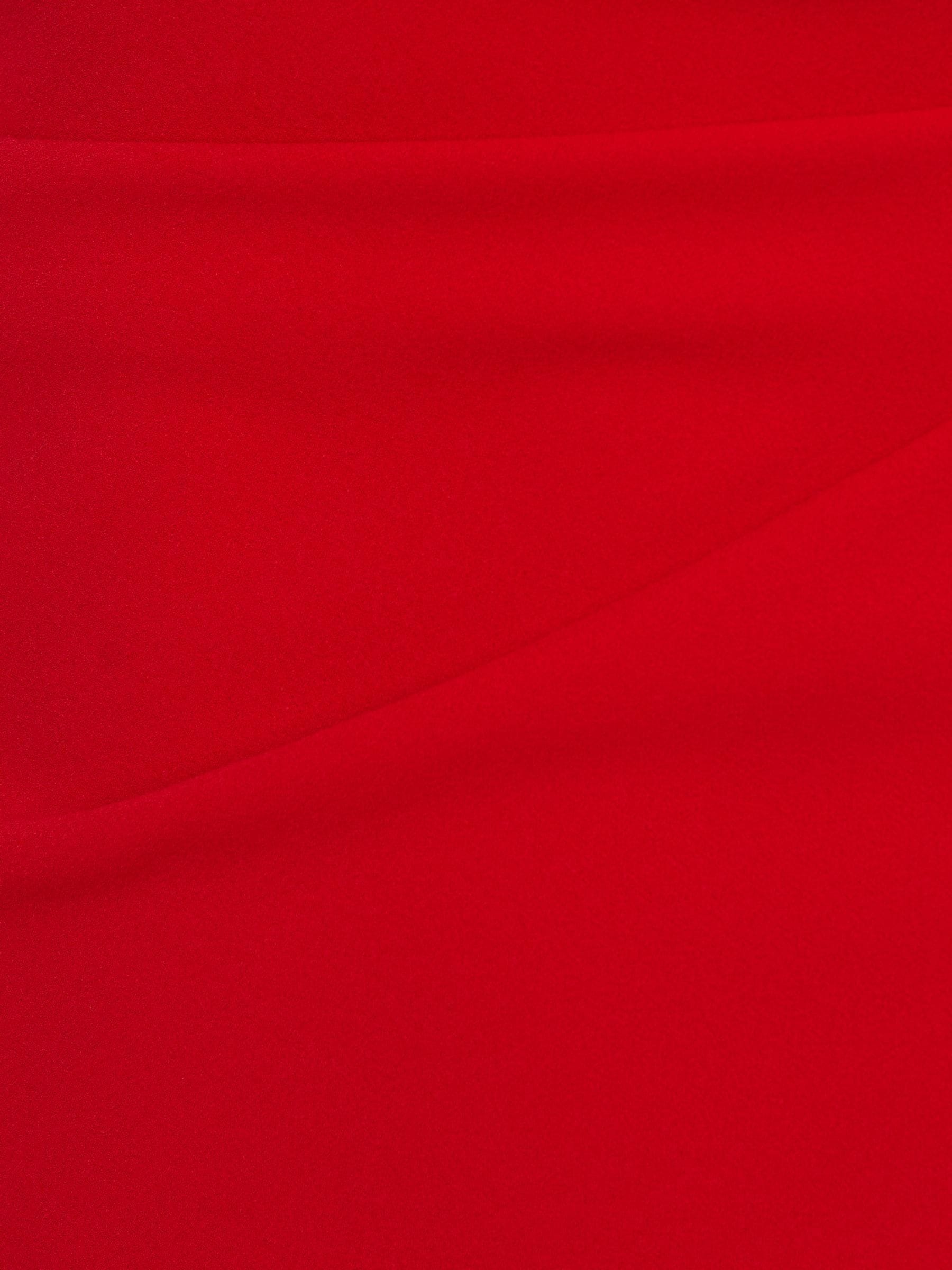 Buy Adrianna Papell Red Asymmetrical Knit Crepe Gown from