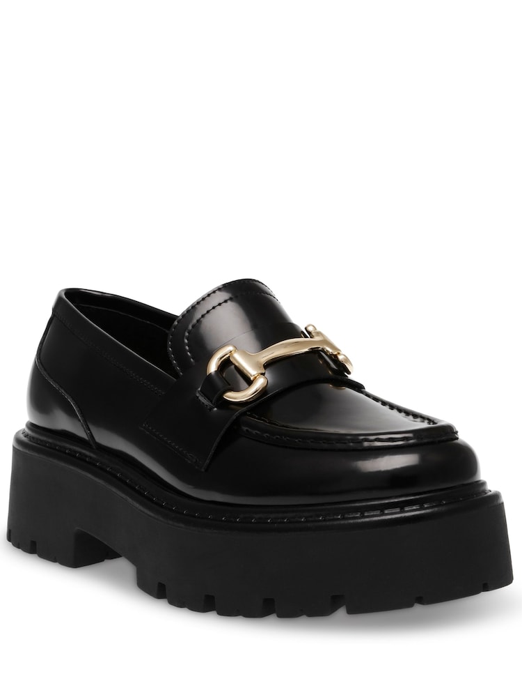 Steve Madden LandoCN Leather Black Loafers - Slika 2 iz 6 Steve Madden LandoCN Leather Black Loafers - Slika 2 iz 6