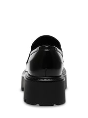 Steve Madden LandoCN Leather Black Loafers - Image 5 of 6