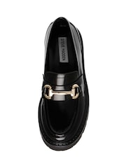 Steve Madden LandoCN Leather Black Loafers - Image 6 of 6