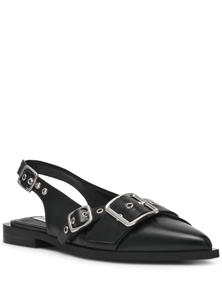 Steve Madden Black Grezly Slingbacks Shoes - Image 2 of 6