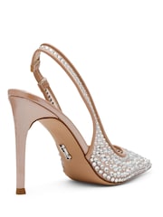 Steve Madden Silver Reyes Slingbacks Shoes - Image 3 of 6