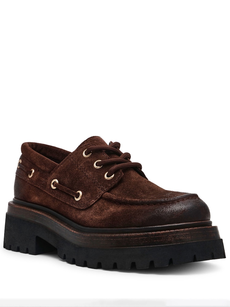Steve Madden Detroit Suede Brown Loafers - Image 2 of 6