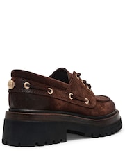 Steve Madden Detroit Suede Brown Loafers - Image 3 of 6