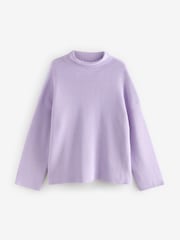Purple Full Sleeves Roll Neck Jumper - Image 1 of 1