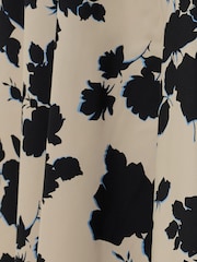 Jigsaw Natural Outline Rose Cotton Skirt - Image 7 of 7