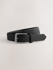 Green Straight Fit Smart Brushed Cotton TENCEL™ Lyocell Blend Chinos With Belt - Image 10 of 10