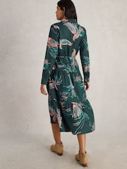 White Stuff Green Beatrice Shirt Dress - Image 2 of 6