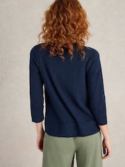 White Stuff Light Blue Naria Cardigan - Image 2 of 6