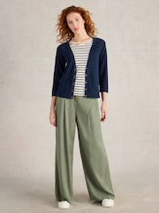 White Stuff Light Blue Naria Cardigan - Image 3 of 6