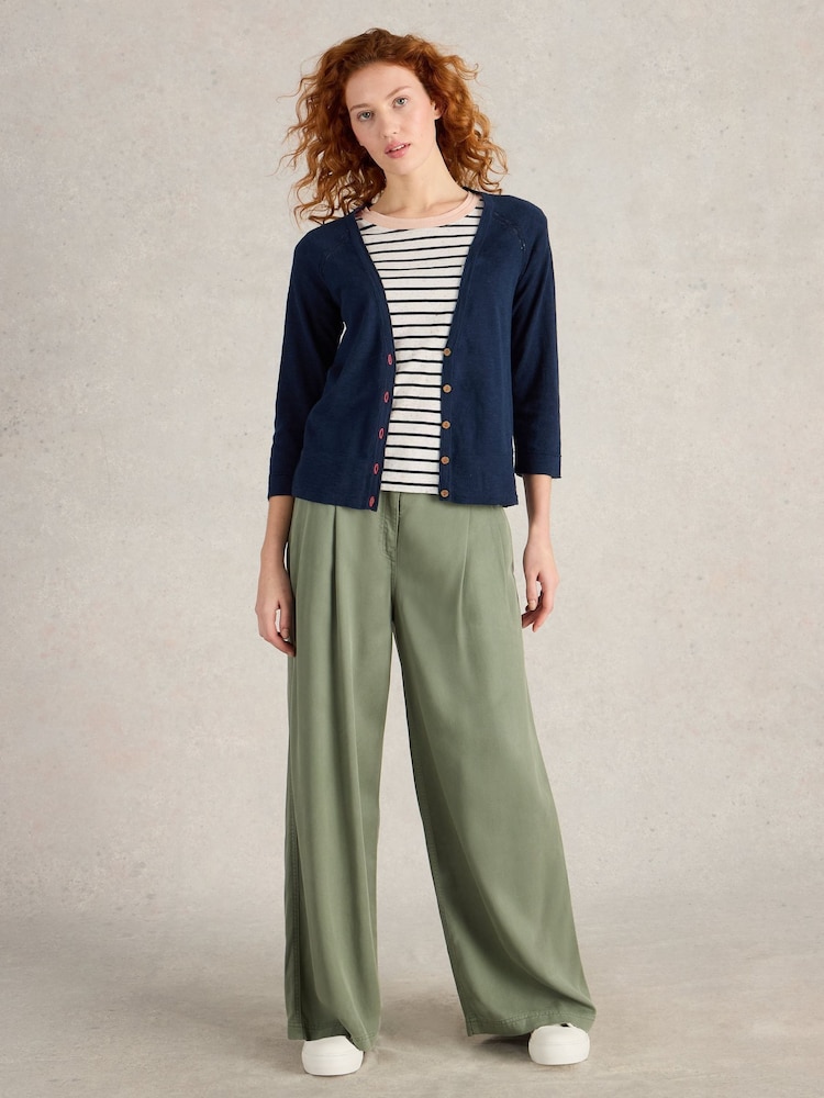 White Stuff Light Blue Naria Cardigan - Image 3 of 6
