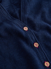 White Stuff Light Blue Naria Cardigan - Image 6 of 6