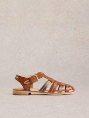 White Stuff Brown Zara Fisherman Sandals - Image 1 of 4