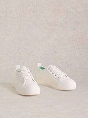 White Stuff Natural Pippa Flatform Trainers - Image 2 of 4