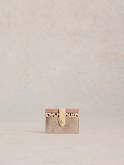 White Stuff Pink Cari Card Holder - Image 1 of 2