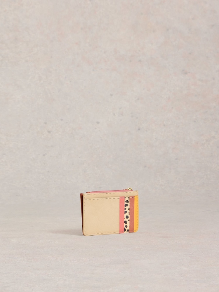 White Stuff Pink Celia Card Holder Purse - Image 4 of 4