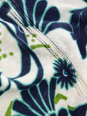 White Stuff Blue Naria Print Jumper - Image 6 of 6