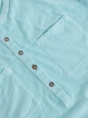 White Stuff Blue 100% Cotton Beth Blouses - Image 6 of 6