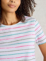 Blanco - White Stuff 100% Cotton Abbie T-Shirt - Imagen 4 de 6