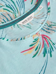Azul - White Stuff 100% Cotton Abbie T-Shirt - Imagen 6 de 6