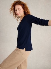 White Stuff Blue Naria Jumper - Image 1 of 6