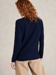 White Stuff Blue Naria Jumper - Image 2 of 6