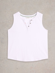White Stuff White 100% Cotton Lola Vest - Image 5 of 6