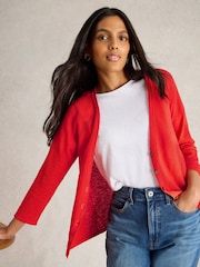 White Stuff Orange Naria Cardigan - Image 4 of 6