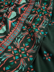 White Stuff Green Millie Jersey Dress - Image 6 of 6