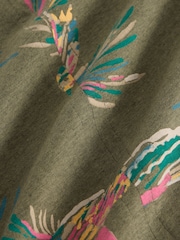 White Stuff Green Nelly Notch Neck T-Shirt - Image 6 of 6