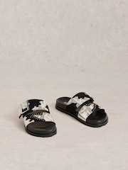 White Stuff Black Whitney Western Sliders - Image 3 of 5