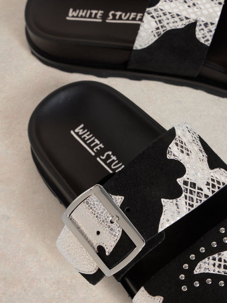 White Stuff Black Whitney Western Sliders - Image 5 of 5