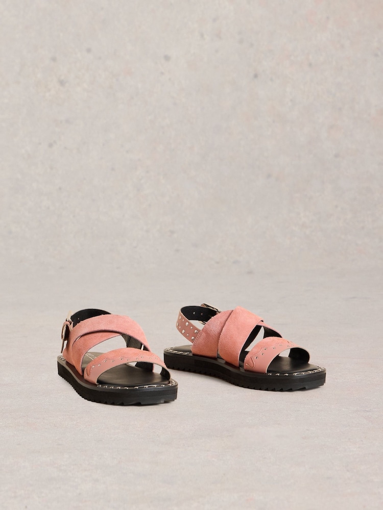 White Stuff Pink Dolly Western Sandals - Image 2 of 4 White Stuff Pink Dolly Western Sandals - Image 2 of 4