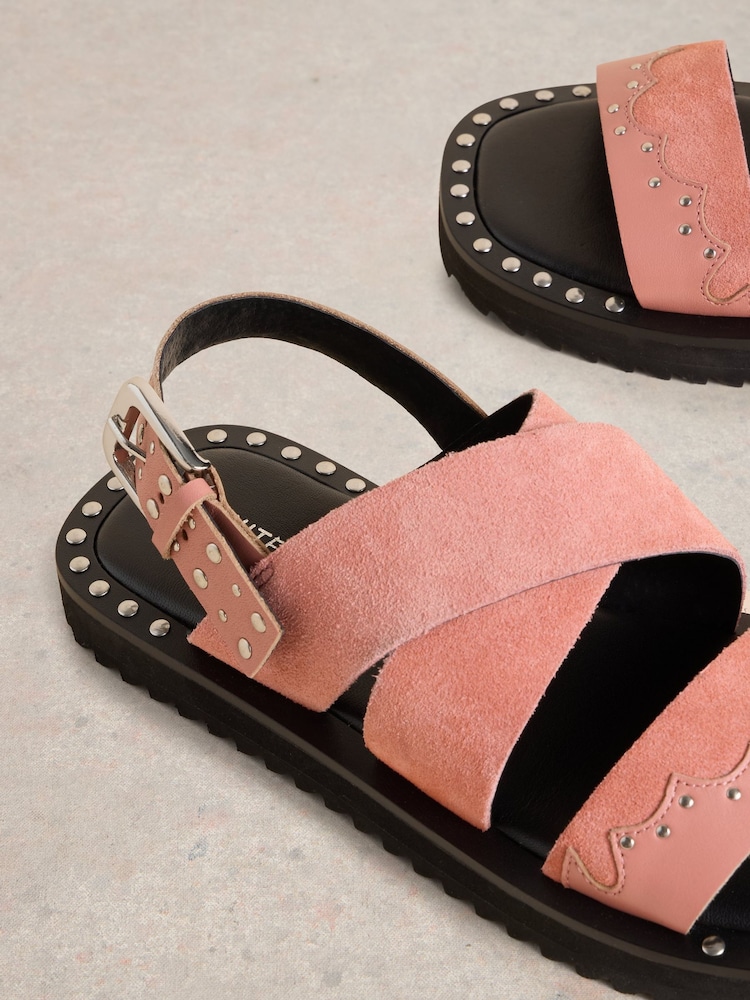 White Stuff Pink Dolly Western Sandals - Image 4 of 4 White Stuff Pink Dolly Western Sandals - Image 4 of 4