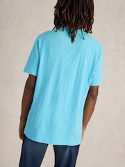 White Stuff Suffolk Stripe Short Sleeve 100% Organic Cotton T-Shirt - Image 2 of 6
