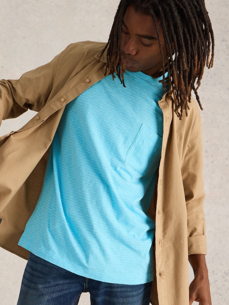 White Stuff Suffolk у смузі з коротким рукавом 100% Organic Cotton футболки - Image 4 of 6
