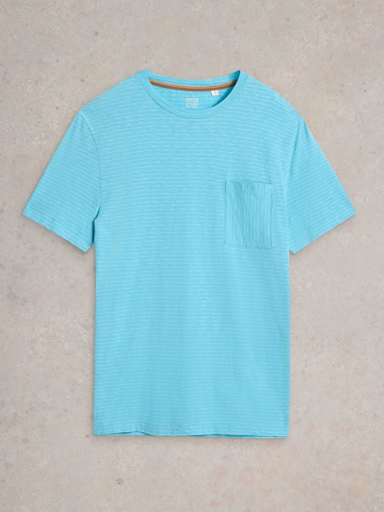 White Stuff Suffolk у смузі з коротким рукавом 100% Organic Cotton футболки - Image 5 of 6