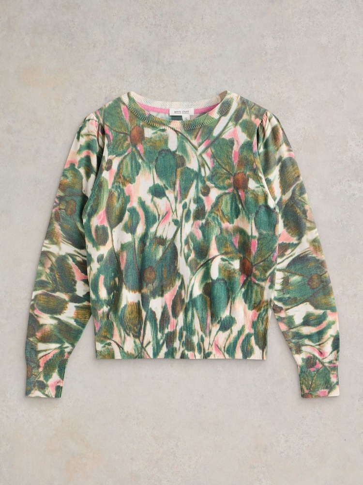 White Stuff Green Rosie Jumper - Image 2 of 2