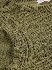 White Stuff Green Stitchy Tank - Image 6 of 6