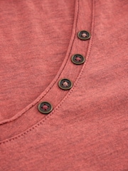 White Stuff Red Nadia Short Sleeve T-Shirt - Image 6 of 6