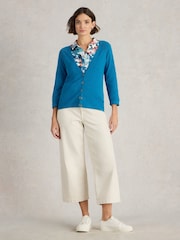 White Stuff Blue Naria Cardigan - Image 1 of 6